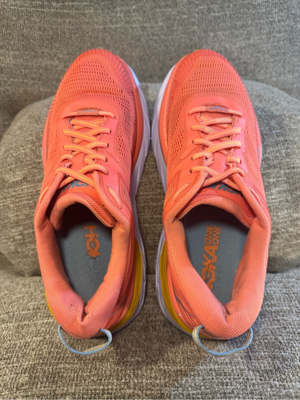 Hoka One One Bondi 7 Womens’s Camellia/Coastal Shade Shoes 1110519CCS Size 9.5 - Picture 5 of 12